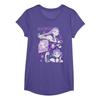 Boys Girls Round Neck Casual Printed Short-sleeved T-shirt Top