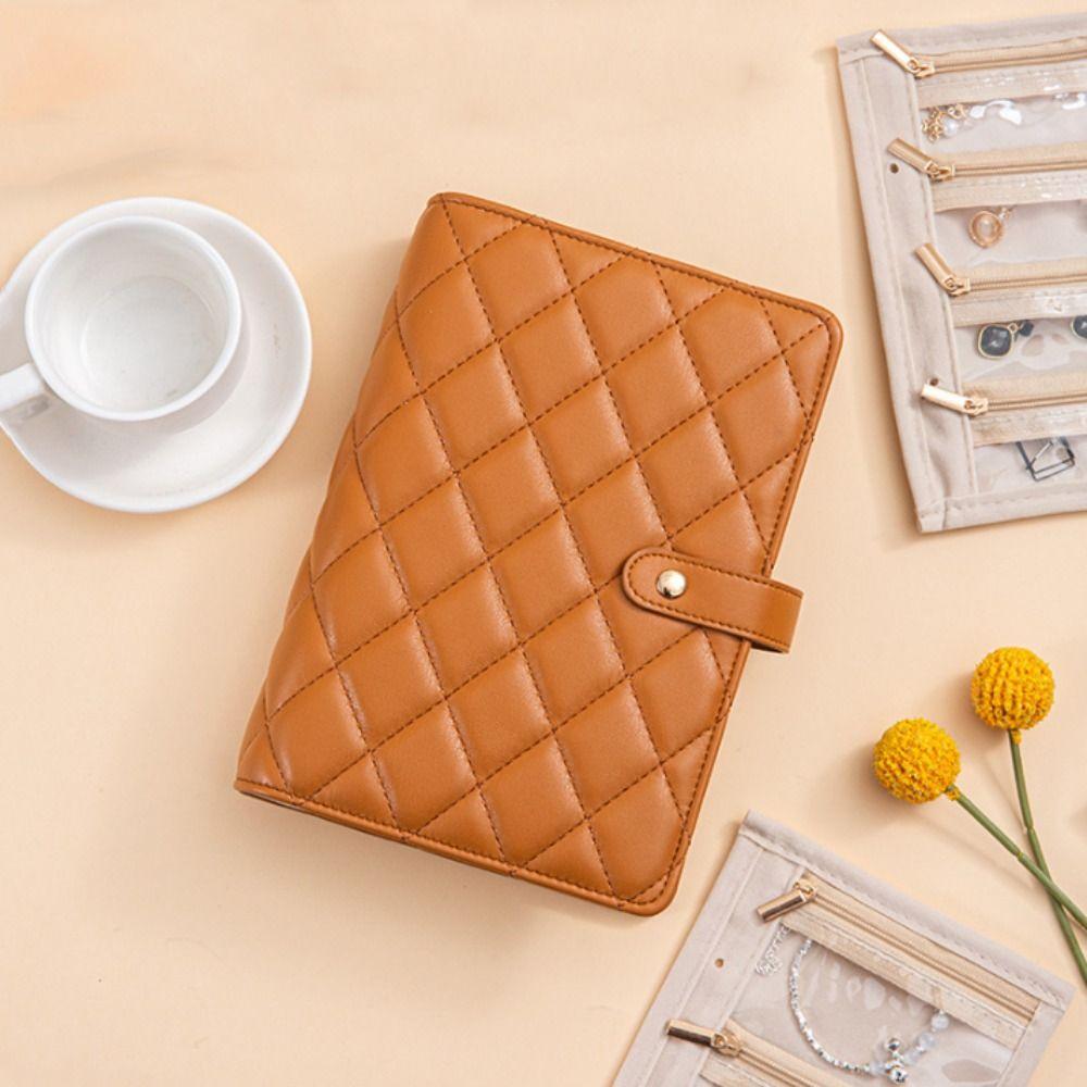 Partition Necklace Binder Waterproof Jewelry Packaging Brochure Jewelry Storage Book  Travel