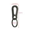Gourd Buckle Keychain Climbing Hook Stainless Steel Car Strong Carabiner Shape Key Chain Zinc Alloy Key Holder Ring Accessories
