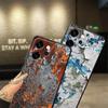 Case for Oppo A74 A98 A93 A83 A76 A78 Reno 4F 5 6 7 8 10 11 14 A96 F9 F11 F29 A84 Phone Cover Rust Art