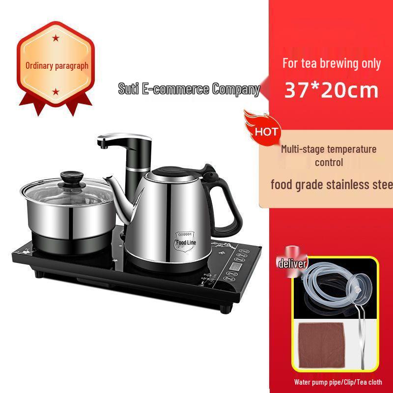 Automatic Induction Hot Water Kettle with Built-in Water Pump for Tea Table Use