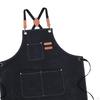 Canvas Apron Bib Cross Back Water Resistant for Men with Pockets Chef Kitchen