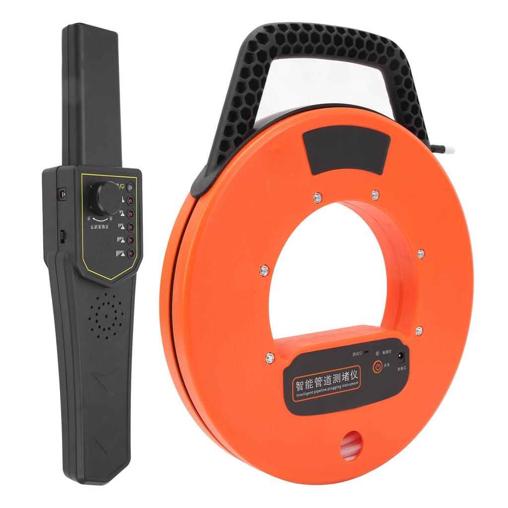Pipe Blockage Detector Water Pipe Blockage Locator 30m with Waterproof Probe