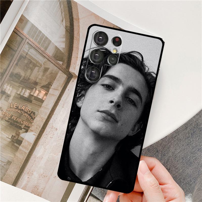 

Timothee Chalamet Phone Case For Samsung Galaxy S24 Ultra S9 S10 S20 S22 S21 Plus S23 FE S25 Ultra Full Cover Galaxy S23 FE