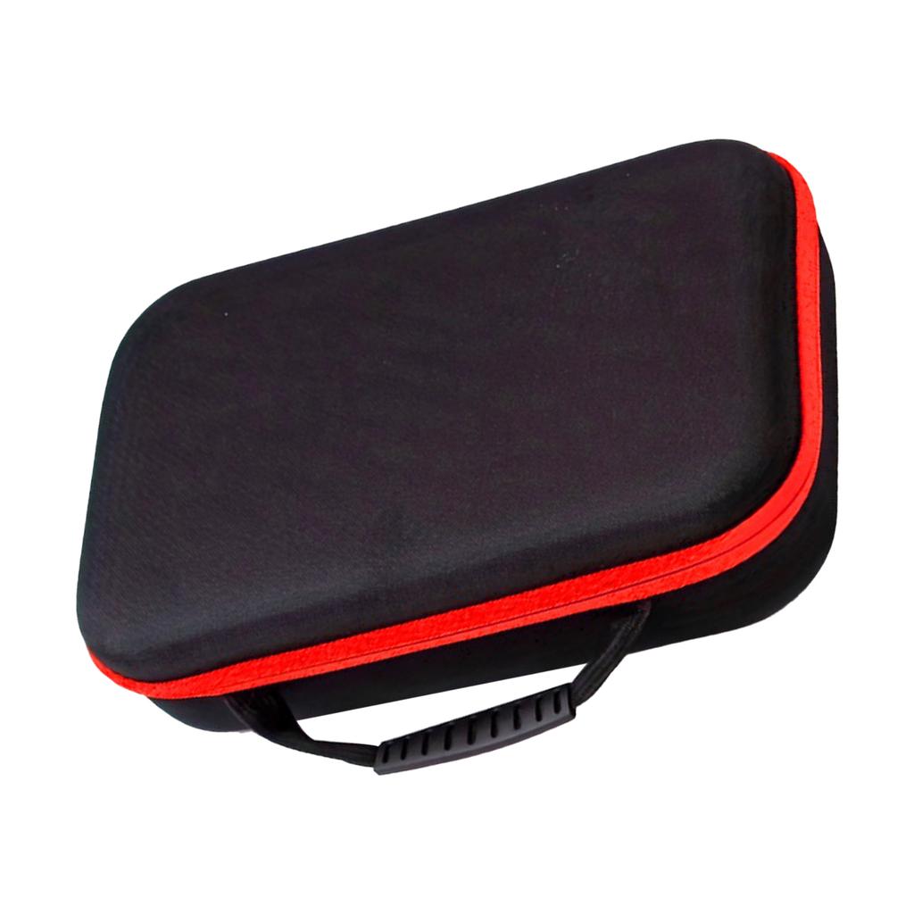 Electric Drill Storage Bag Small Cordless Electric Scissors   Cutting Tool Fabric Cutter Holder with Accessories   Red Side