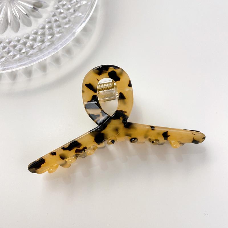 Handcrafted Acetate Hair Claw Clip Beautiful Cross Design In Various Colors For Stylish Women
