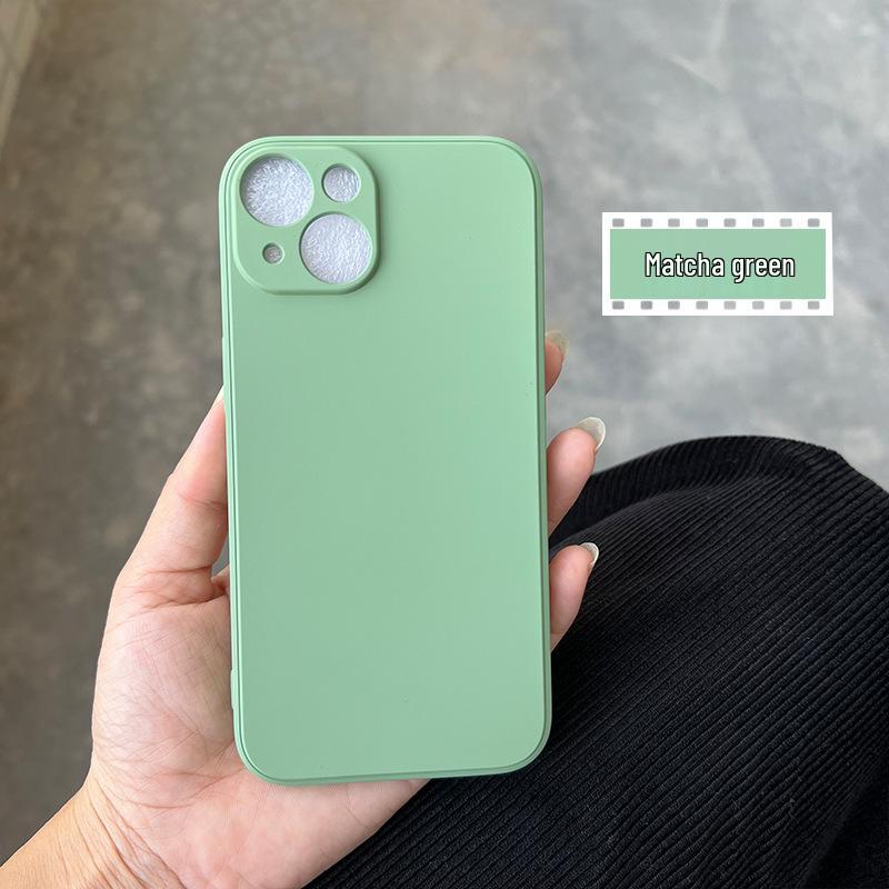 iPhone 12 Liquid Silicone Soft Case - Fits iPhone 13, 14, 16 Pro Max, Velvet Lining, Protective Shell.