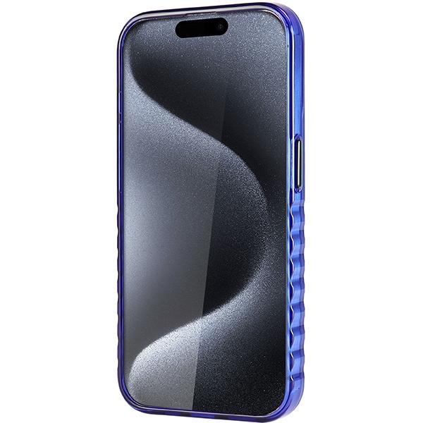 Audi Iml Big Logo Magsafe Case Iphone 15 Pro Max 6.7 Niebieski/Navy Blue Hardcase Au-Imlmip15Pm-Q5/D2-Be