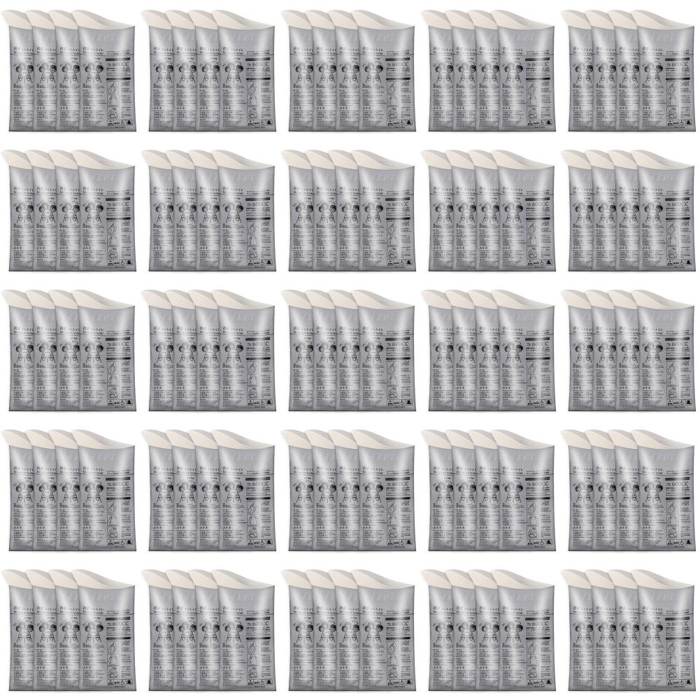 100-8PC Outdoor Emergency Urine Bags 600ml Disposable Travel Mobile Toilet Portable Urinal Bag for Female Baby Male Vomiting Bag