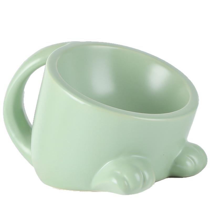 

AS60-Pet Bowl Non-Slip For Cats Dogs Pet Feeding Dish Garden Outdoor Cat Dog Bowl зелений