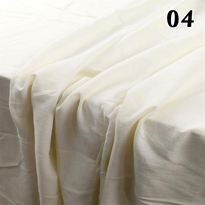 100x138cm Summer Thin Sand Washing Imitation Linen Fabric Washed Cotton Fabric DIY Sewing Hanfu Dress Shirts Background Cloth
