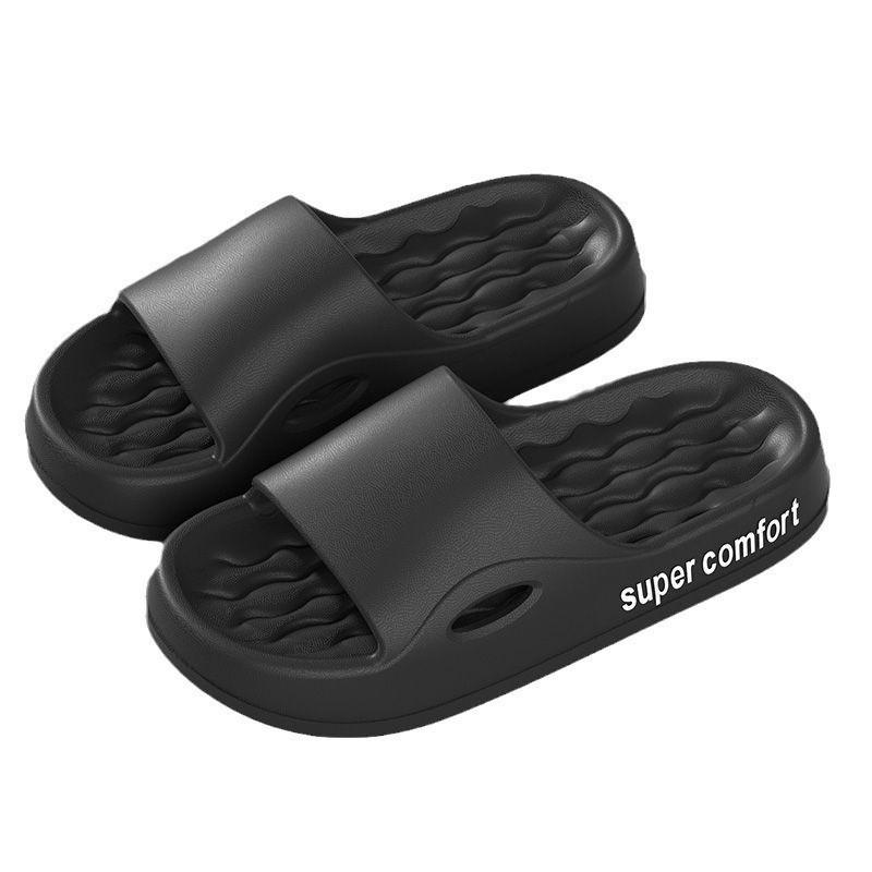Men's slippers summer wear  new indoor home bath non-slip cool slippers men's