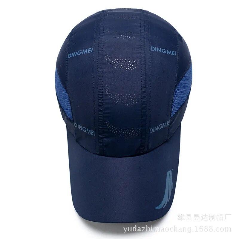 New Mesh Men's Hats Quick Dry Spring Summer Outdoor Sports Sun Protective Hats Casual Sports Baseball Caps Sun Hats