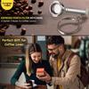 1PC Alloy Simulation Keyring Decoration Coffee Portafilter Pendant Gift Keychain Car Fashion Crafts Coffee Bag