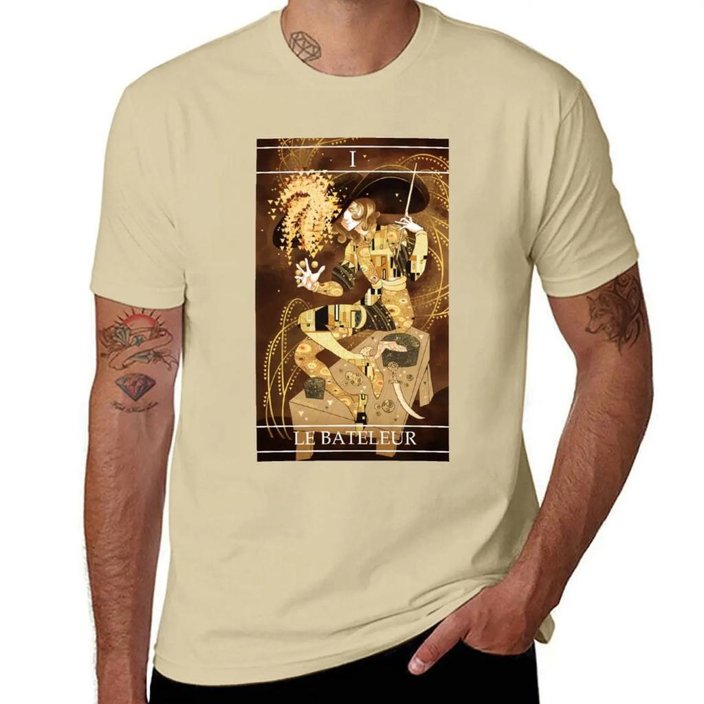 Tarot card 1 TShirt Aesthetic clothing baggy shirts tees mens t shirt
