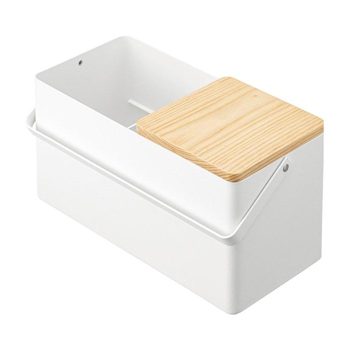 Yamazaki Makeup Box White 5453 (W31 X D15 X H15.5cm)