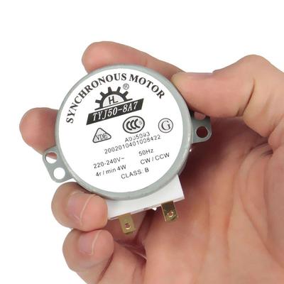 Cw/Ccw Microwave Turntable Turn Table Synchronous Motor Tyj50-8A7D Shaft 4Rpm
