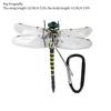 Draagbare Kunstmatige Libelle Clip 3D Afweermiddel Tool Libelle Clips Decor Ambacht Libelle Hoed Clip voor Tuin Kamperen Tuin