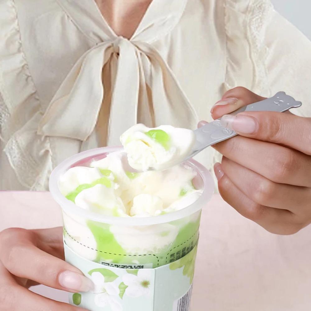 Self-melting Type Ice Cream Spoon Japan Coffee Spoon Kawaii Dessert Spoon Pudding