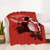 1pc Michael Jackson Outdoor Blanket Lightweight Flannel, Soft & Warm, All-Season Use for Sofa, Outdoor, Camping, Living Room018