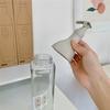 1Pcs Wine Pourer Glass Oil Bottle Kitchen Tool with Label Seasoning Sauce Bottle 500ML Leakproof Oil Dispenser Olive Oil Liquor