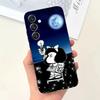 Anime M-Mafalda Phone Case For Samsung S25,S24,S21,S22,S23,S30,Ultra,S20,Plus,Fe,Lite,Note,10,9,5G Black Cover