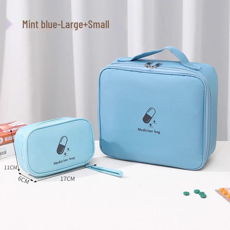 

Портативный органайзер для лекарств для путешествий: Компактная таблетница и аптечка первой помощи для студентов и общежитий