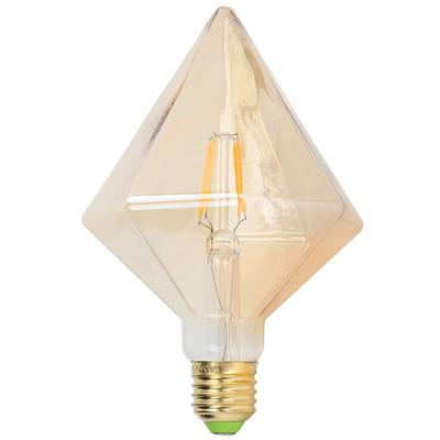 LED kaitrinė lemputė retro stiliaus piramidės formos 4W E27 lemputė namų apšvietimui šilta šviesa