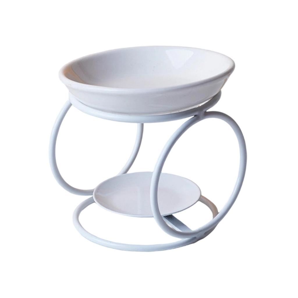 Oil Burner Wax Warmer with Candle Holder Furnace Censer Portable Aroma Diffuser Scented Wax Melt Burner for Bedroom Home Yoga