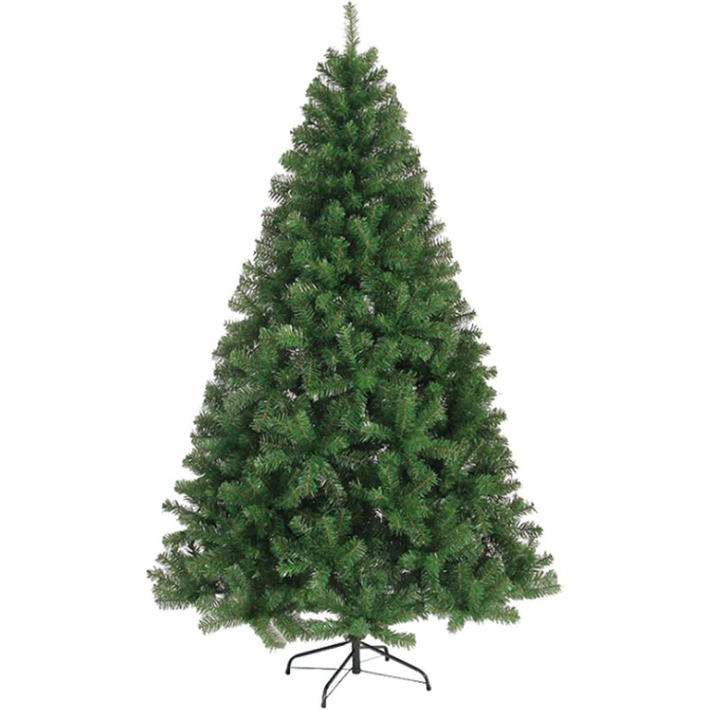 1.8m Dense Flame Retardant PVC Artificial Green Spruce Christmas Tree
