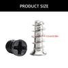 Pack Of 400 PC Fan Mounting Screws M5x8mm Carbon Steel SelfTapping Screws for Computer Radiators Easy Installation