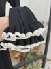 European-American Luxury Ruffled Knit Dress: Autumn Mid-Length with Lapel & Trumpet Sleeves