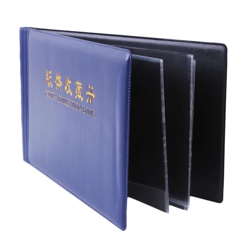 Mode Nützlich 20 Seiten Geldalben Für Welt Papier Münzen Album Halter Sammler