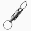 Portable Brass Keychain Ultra-light Car Key Ring New Titanium Alloy Keychain  Outdoor Small Tool