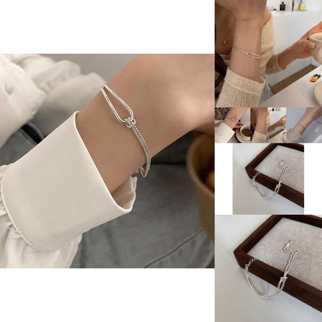 Fashionable Geometric Chain Bracelet For Women Perfect Gift For Girlfriends