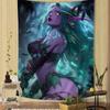 Game World Of Warcraft Colorful Tapestry Wall Hanging Home Decoration Hippie Bohemian Decoration Divination Wall Art Decor