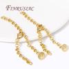 18K Gold Plated Extension Chain with Spring Clasp,2/3 Rows Pearl Necklaces Making,Tail Chain Connector Jewelry Accessories