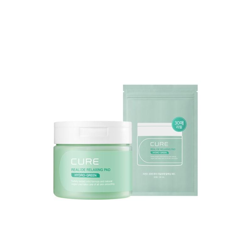 Cure Relax Toner Pads (60 sheets) + Refills (30 sheets) (Total 90 sheets)