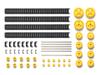 Tamiya Série de bricolages amusants n°. 237 Chenilles Articulées & Jeu de Roues Dentées 70237