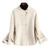 Double-sided cashmere coat women's autumn new high-end temperament camel wool small woolen coat