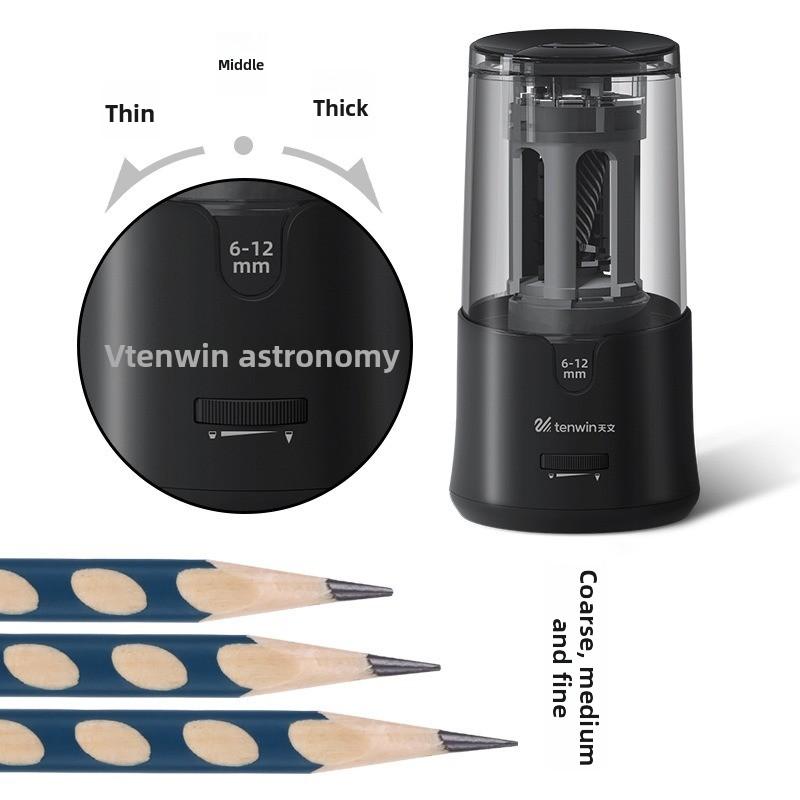Electric Pencil Sharpener - A Semi-automatic Power Plug-in Model of Pencil Sharpener for Primary School Students To Use As Learning Tools.