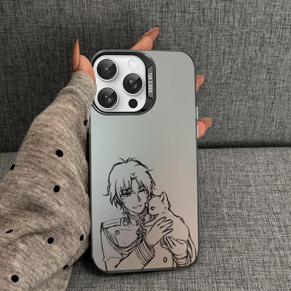 Anime Seraph of the end Guren Ichinose Phone Case For iPhone 16 15 14 13 12 11 Pro Max X XR 8 7 Plus Matte Shockproof Back Cover