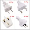 US AU UK EU to E27 Power Cord Screw Base Lamp Holder LED Pendant Light Head With 303 Switch Extent Cable 1.8m Bulb Socket