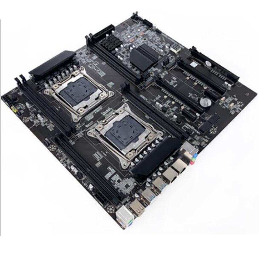 1 X New X99 CPU 2011v3 Dual ATX DDR4 Four Channel LGA PC Motherboard For Desktop