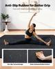 Puzzle Exercise Mat, 24 PCS Fitness Equipment Mats, 610 x 610 x 14 mm, High-Density EVA Foam Mat Set, Interlocking Rubber Soft Tiles, Protective Floor