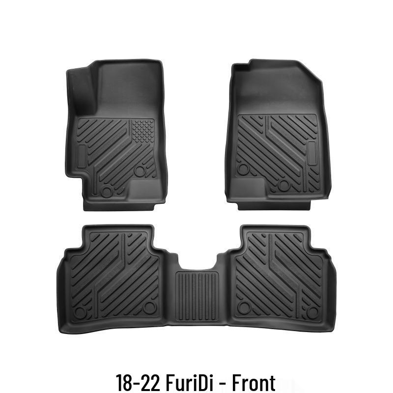Ford Rio TPE Foot Mats: Scratch & Wear-Resistant, Eco-Friendly Interior Accessories for 18-22 Models