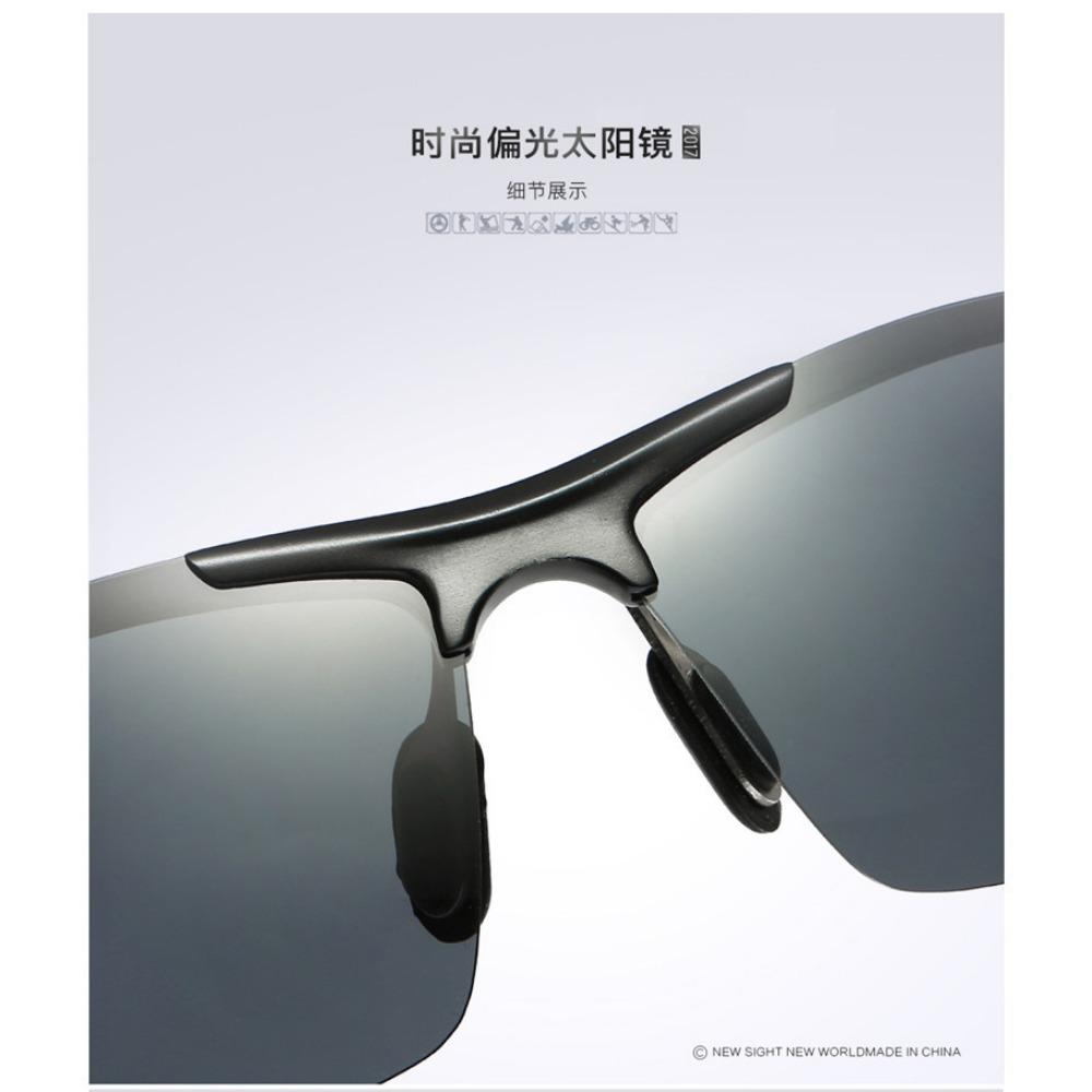 aoron Polarized Sunglasses Night Vision Aluminum Magnesium Cycling Glasses Glasses