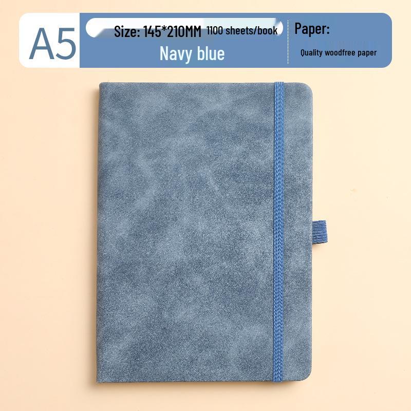 A5 Elastic Band Notebook - Customizable Macaron Color Journal with Logo Printing