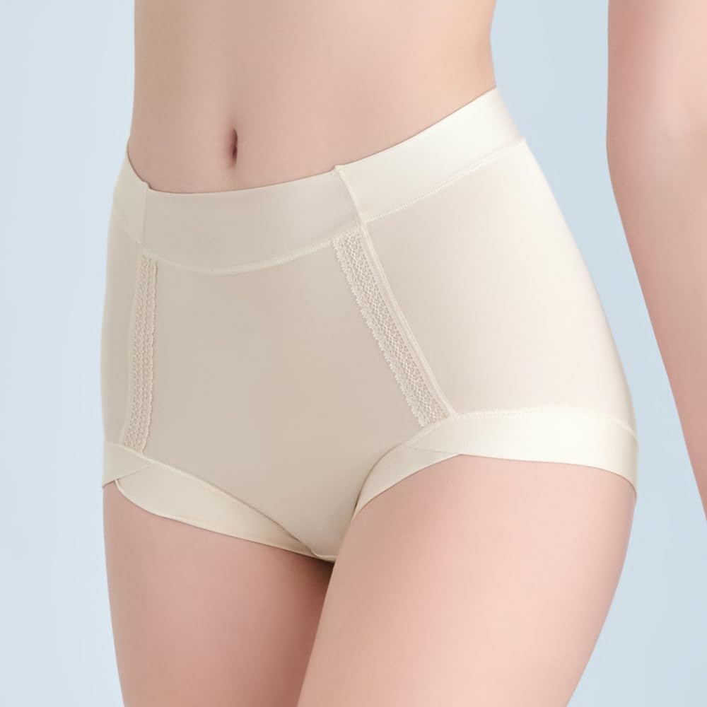 New Shaping Shorts Comfortable Yet Full Coverage Butter Cream Size L [Bradelis York] - - -