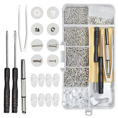 1000 Pcs Glasses Repair Kit with Screws and Screwdriver, Glasses Screws Repair Kit